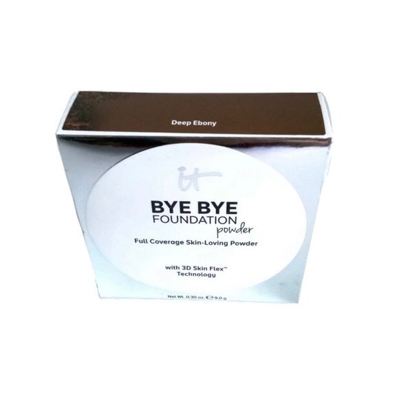 It Cosmetics Bye Bye Foundation Deep Ebony Powder - Picture 1 of 12